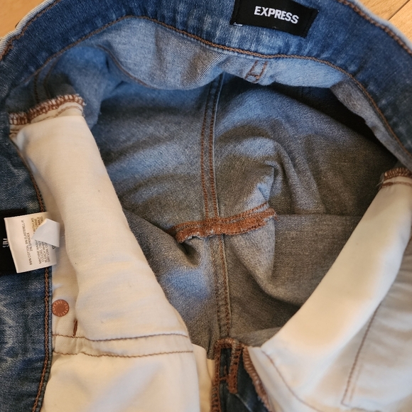 Express Slim Super Hise Rise Jeans - Picture 12 of 12
